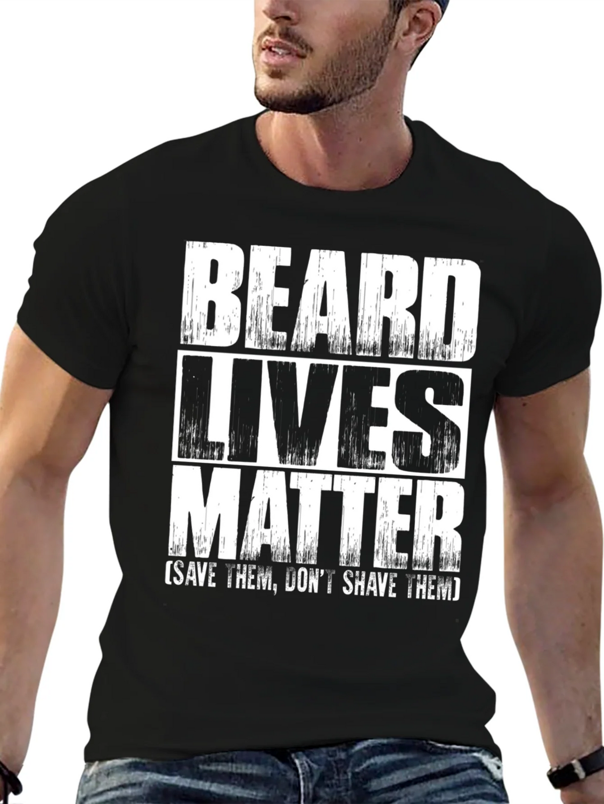 Beard Lives Matter Graphic T-Shirt product image 5