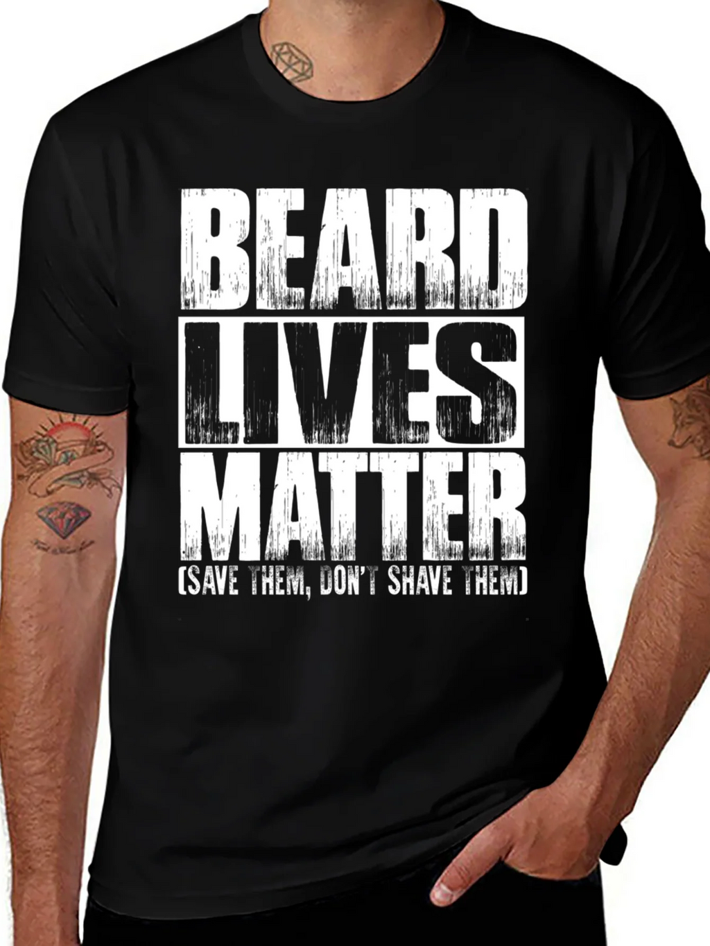 Beard Lives Matter Graphic T-Shirt product image 1