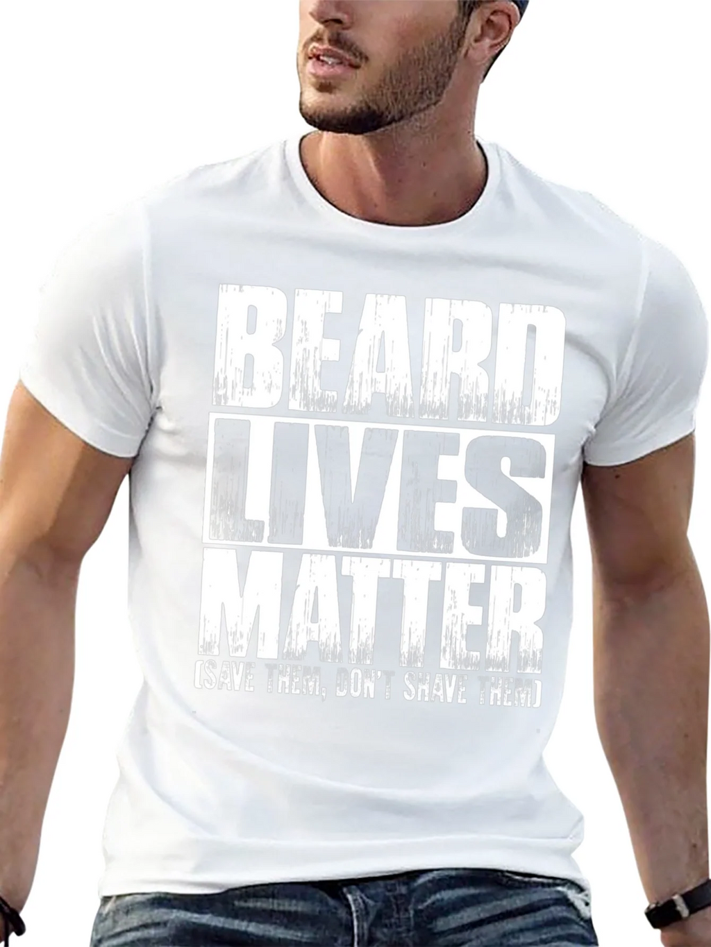 Beard Lives Matter Graphic T-Shirt product image 10