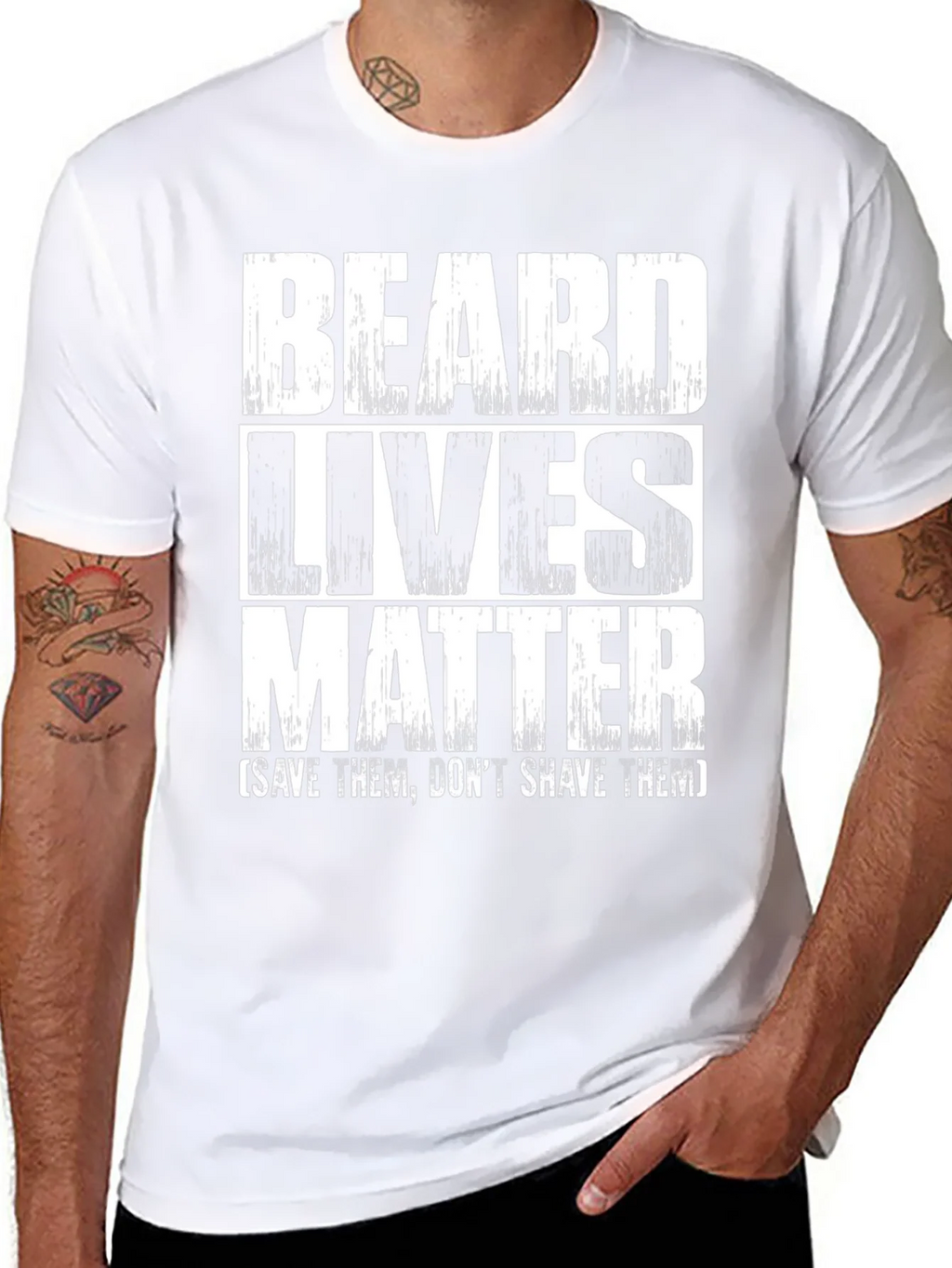 Beard Lives Matter Graphic T-Shirt product image 6