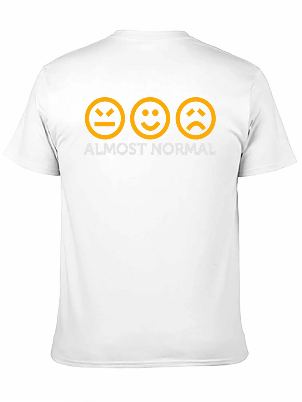 Almost Normal Graphic Tee - Black Cotton T-Shirt product image 10