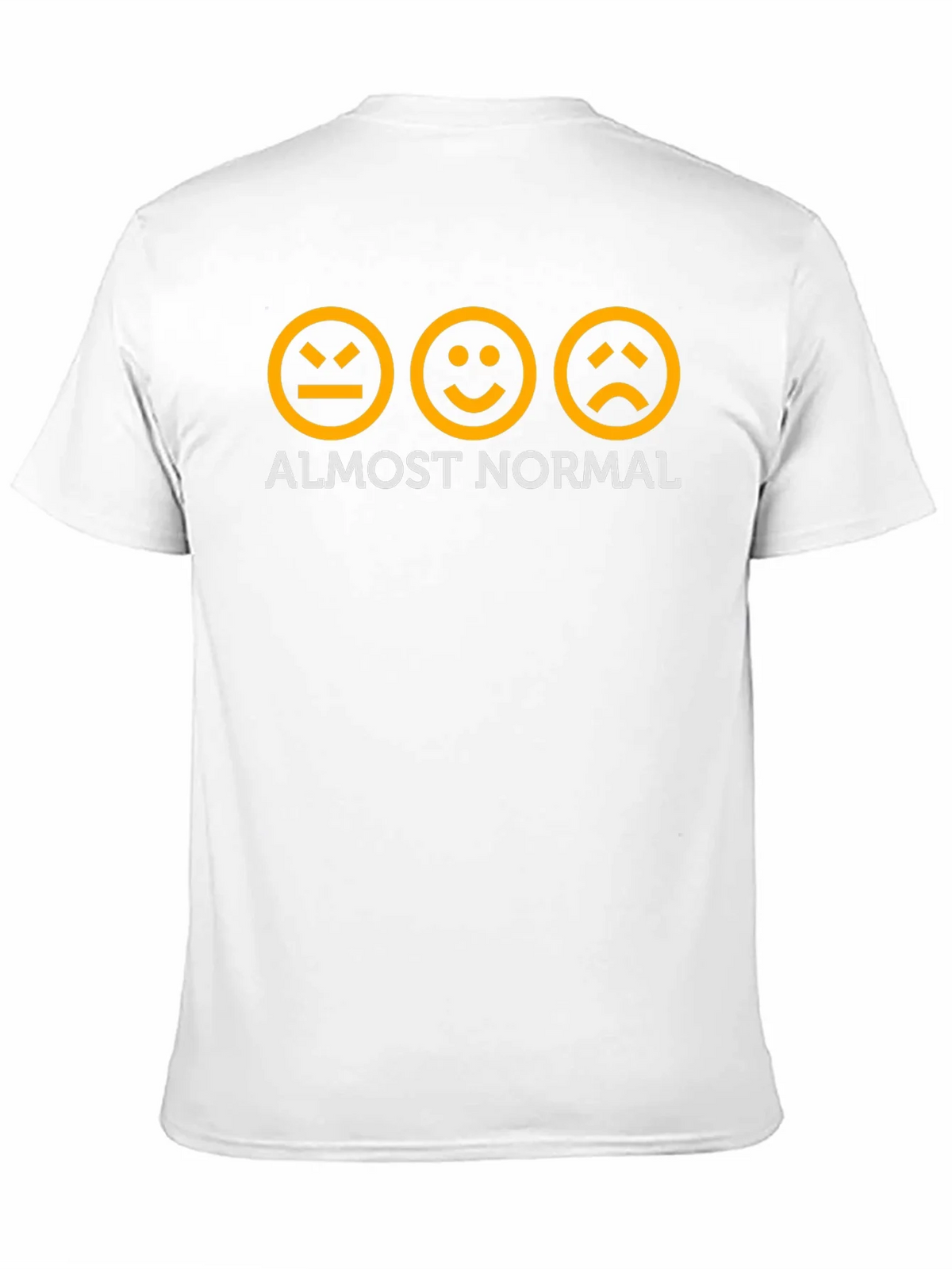 Almost Normal Graphic Tee - Black Cotton T-Shirt product image 10