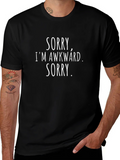 Awkward Apology Graphic Tee product image 1