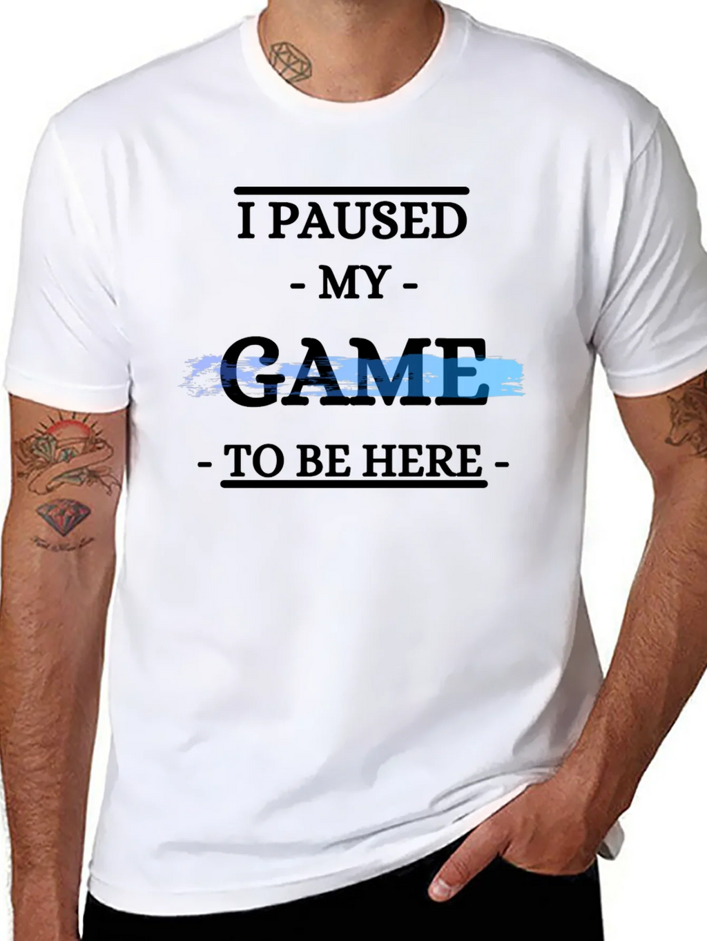 Gamer Tee: I Paused My Game product image 7