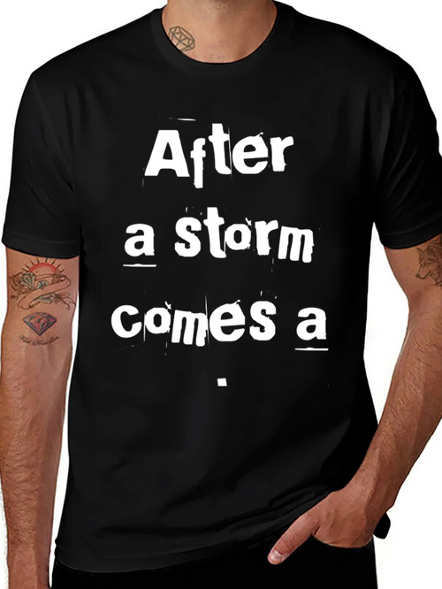 After a Storm T-Shirt - Inspirational Graphic Tee product image 1