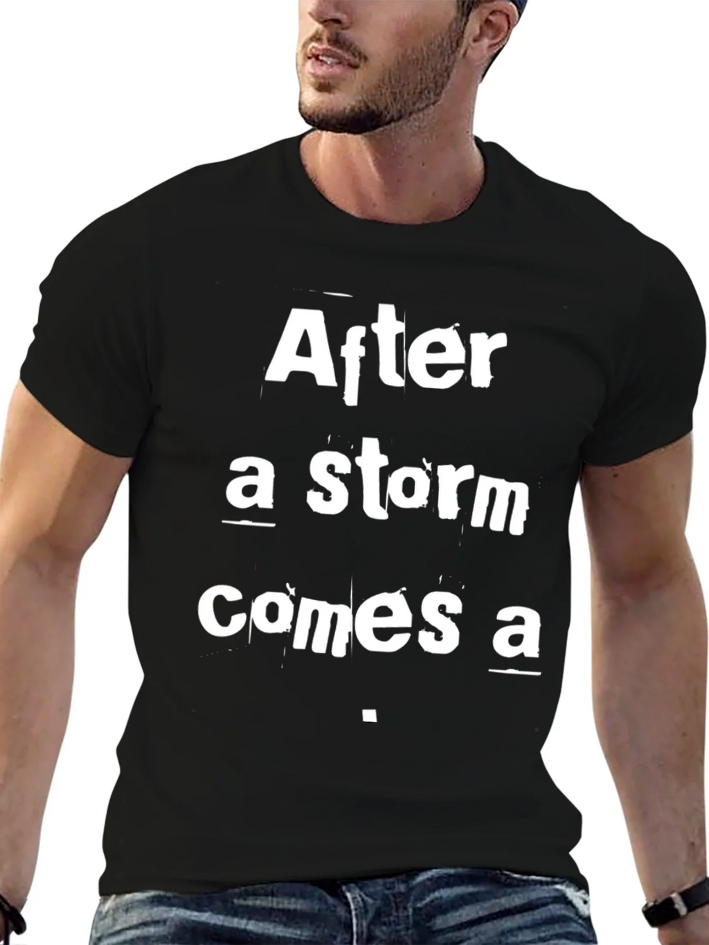 After a Storm T-Shirt - Inspirational Graphic Tee product image 4