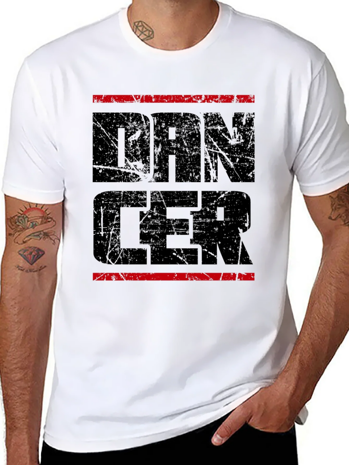 Dancer Graphic Black T-Shirt - Stylish & Bold product image 7