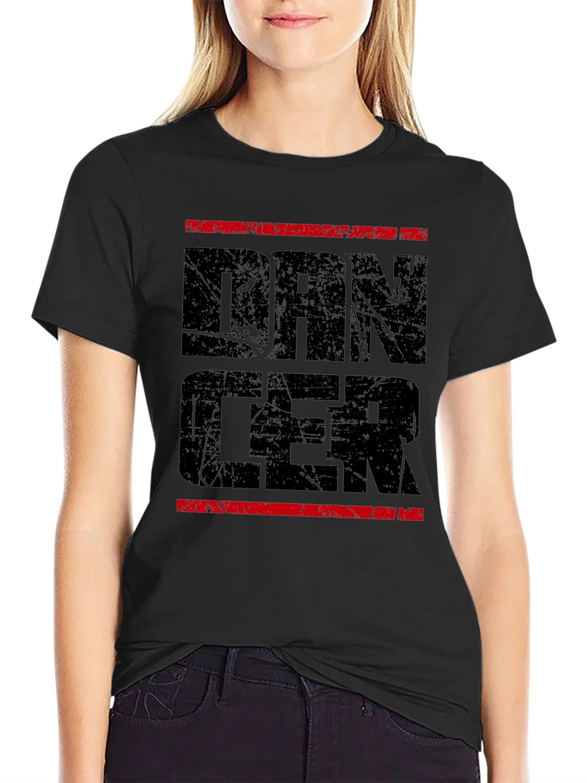 Dancer Graphic Black T-Shirt - Stylish & Bold product image 2