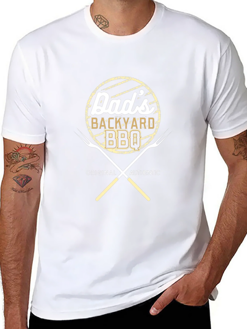 Dads Backyard BBQ T-Shirt product image 7