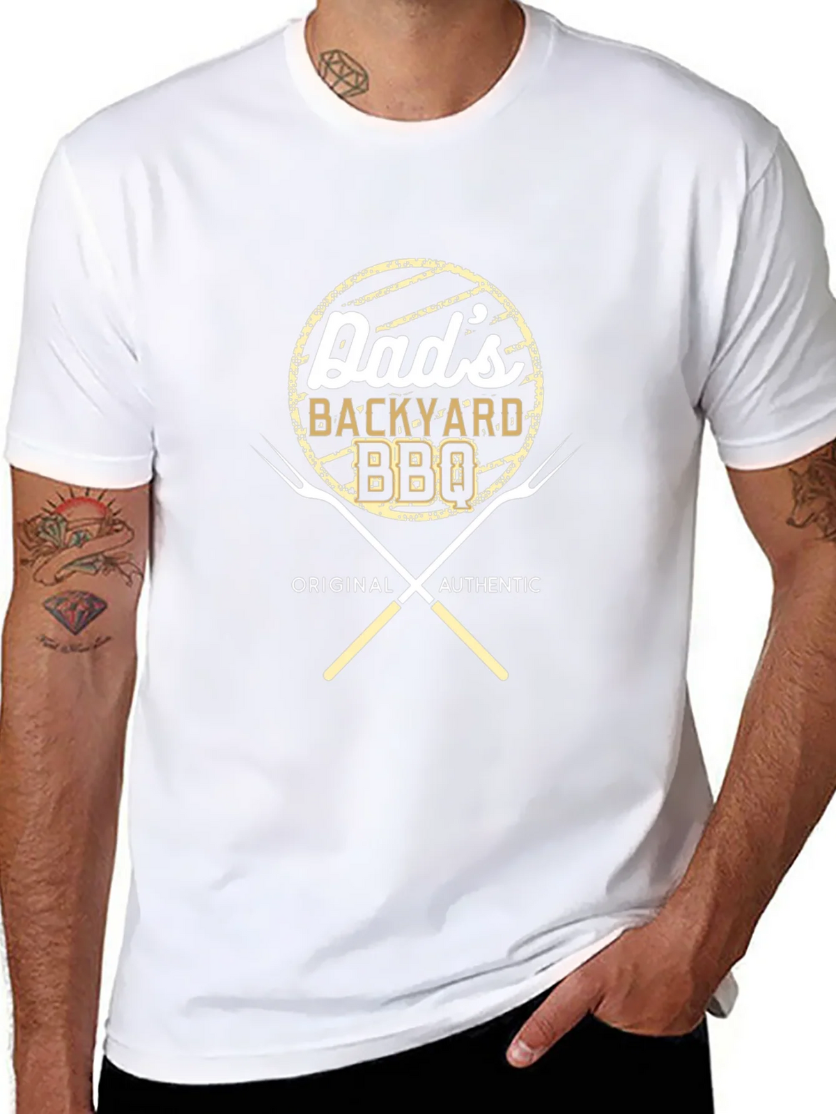 Dads Backyard BBQ T-Shirt product image 7