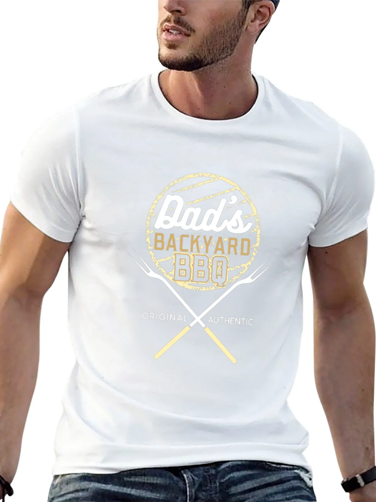 Dads Backyard BBQ T-Shirt product image 12