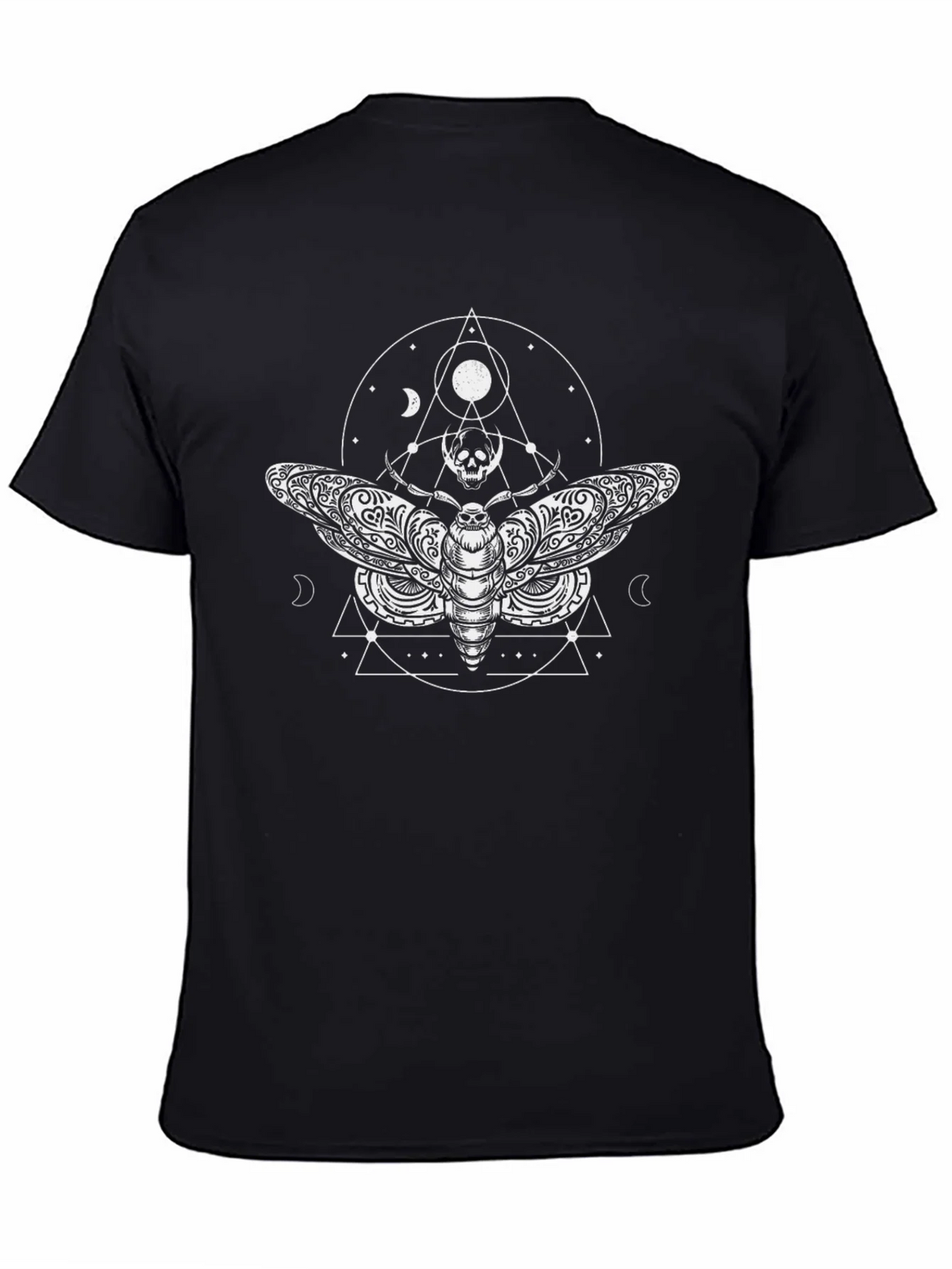 Moth & Skull Graphic Tee product image 4