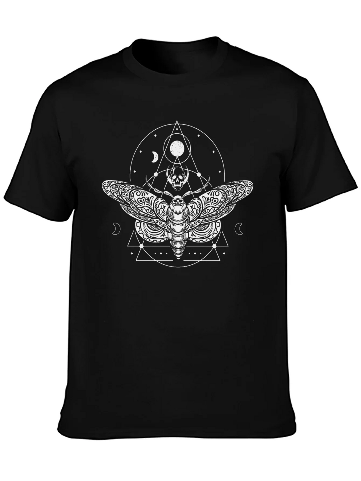 Moth & Skull Graphic Tee product image 3