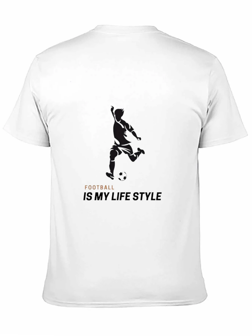 Football Lifestyle Black T-Shirt product image 7