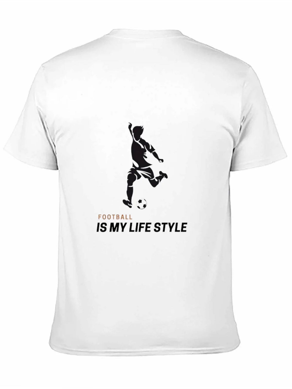 Football Lifestyle Black T-Shirt product image 7