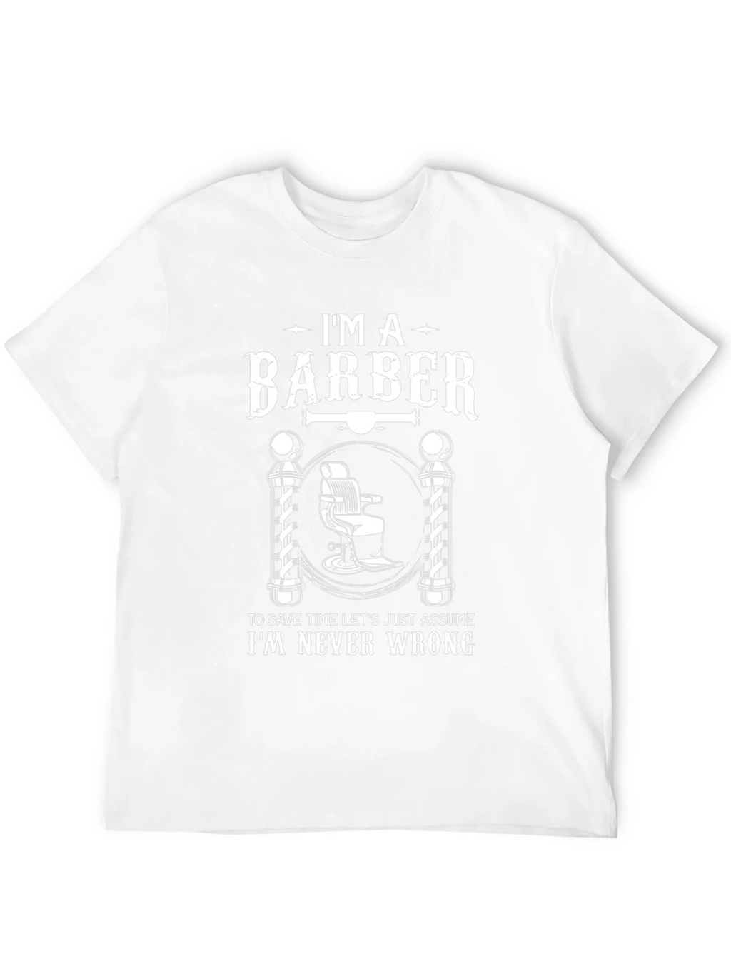 Barber Graphic T-Shirt - Funny Hairdresser Tee product image 9