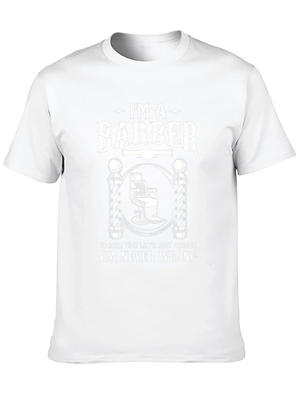 Barber Graphic T-Shirt - Funny Hairdresser Tee product image 7