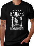 Barber Graphic T-Shirt - Funny Hairdresser Tee product image 1