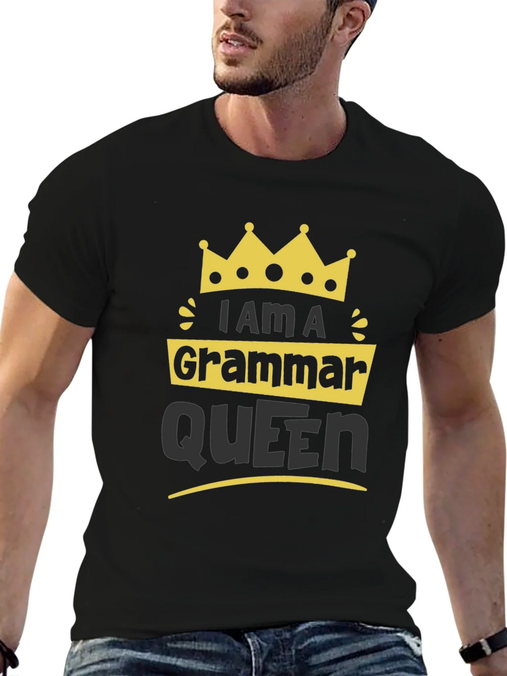 Grammar Queen T-Shirt - Funny Novelty Tee product image 6