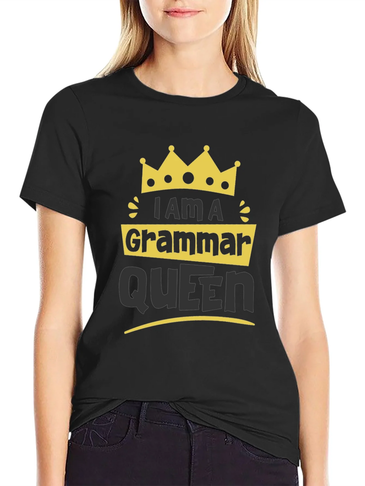 Grammar Queen T-Shirt - Funny Novelty Tee product image 2