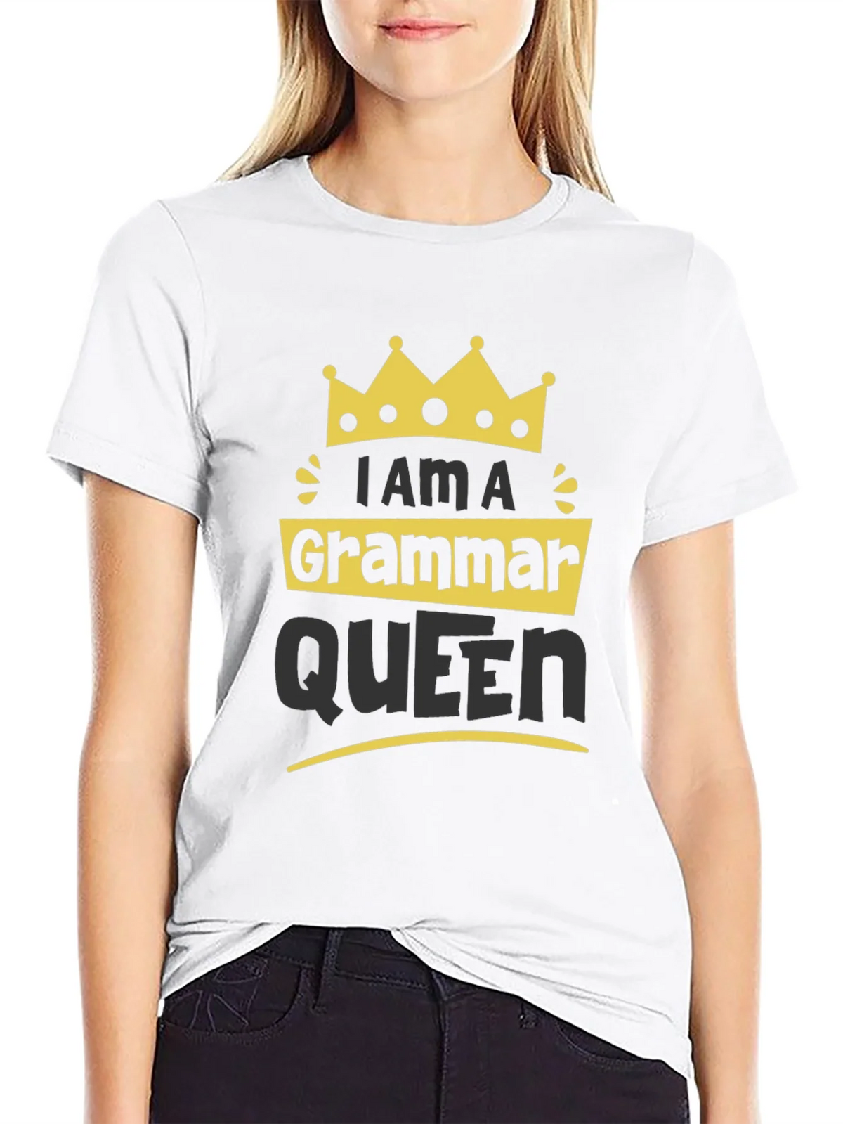 Grammar Queen T-Shirt - Funny Novelty Tee product image 8