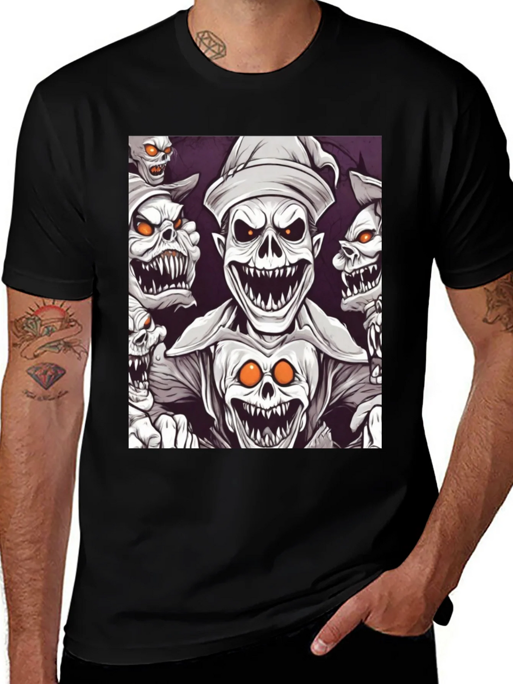 Spooky Cartoon T-Shirt product image 1