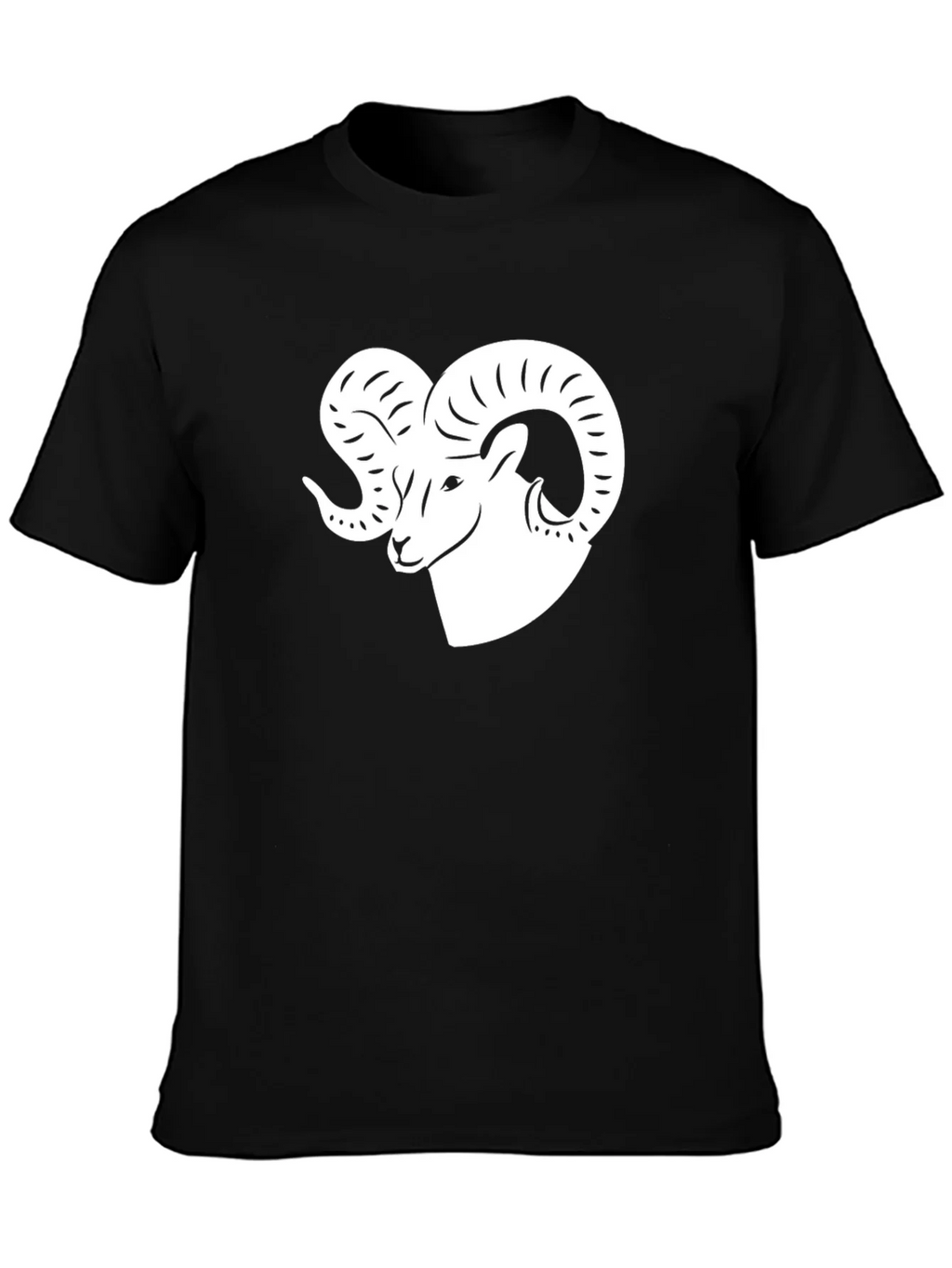 Ram Graphic Tee - Black Cotton Blend product image 3