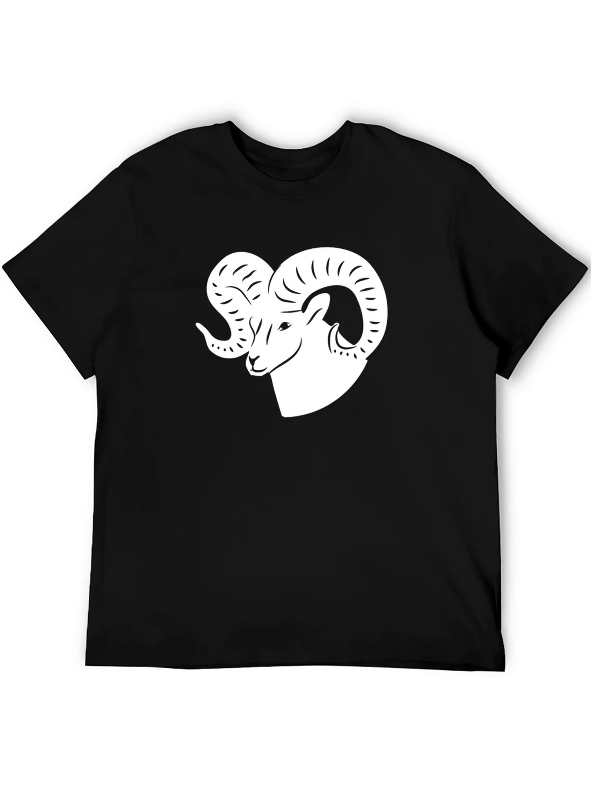 Ram Graphic Tee - Black Cotton Blend product image 4