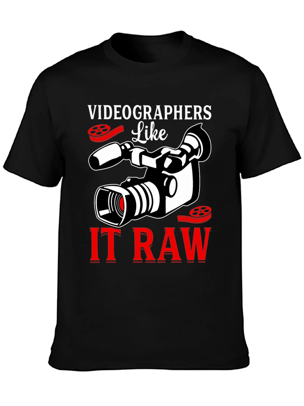 Videographers Like It Raw Graphic T-Shirt product image 2