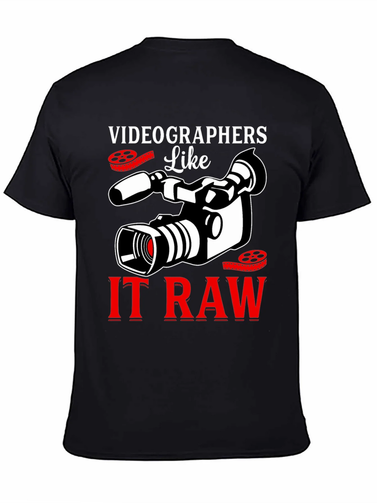 Videographers Like It Raw Graphic T-Shirt product image 3