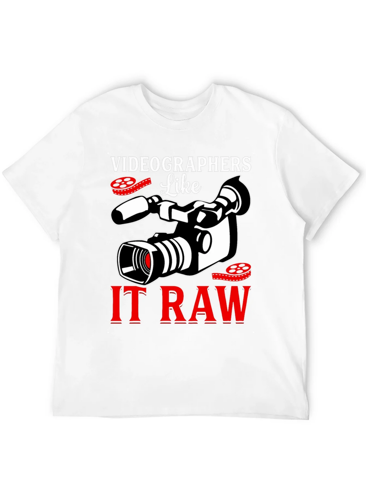 Videographers Like It Raw Graphic T-Shirt product image 9