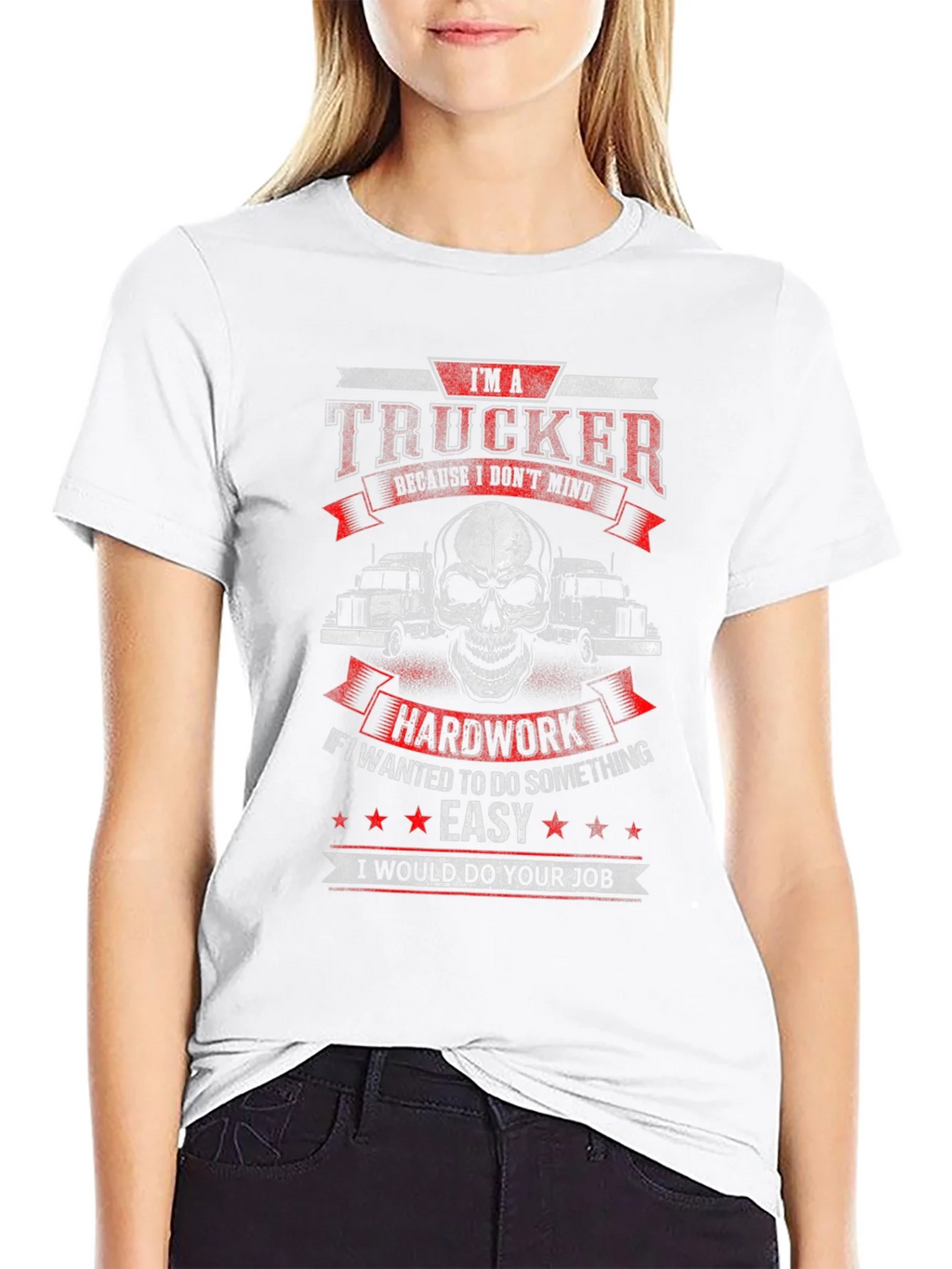 Trucker T-Shirt - Hard Work Dedication product image 8