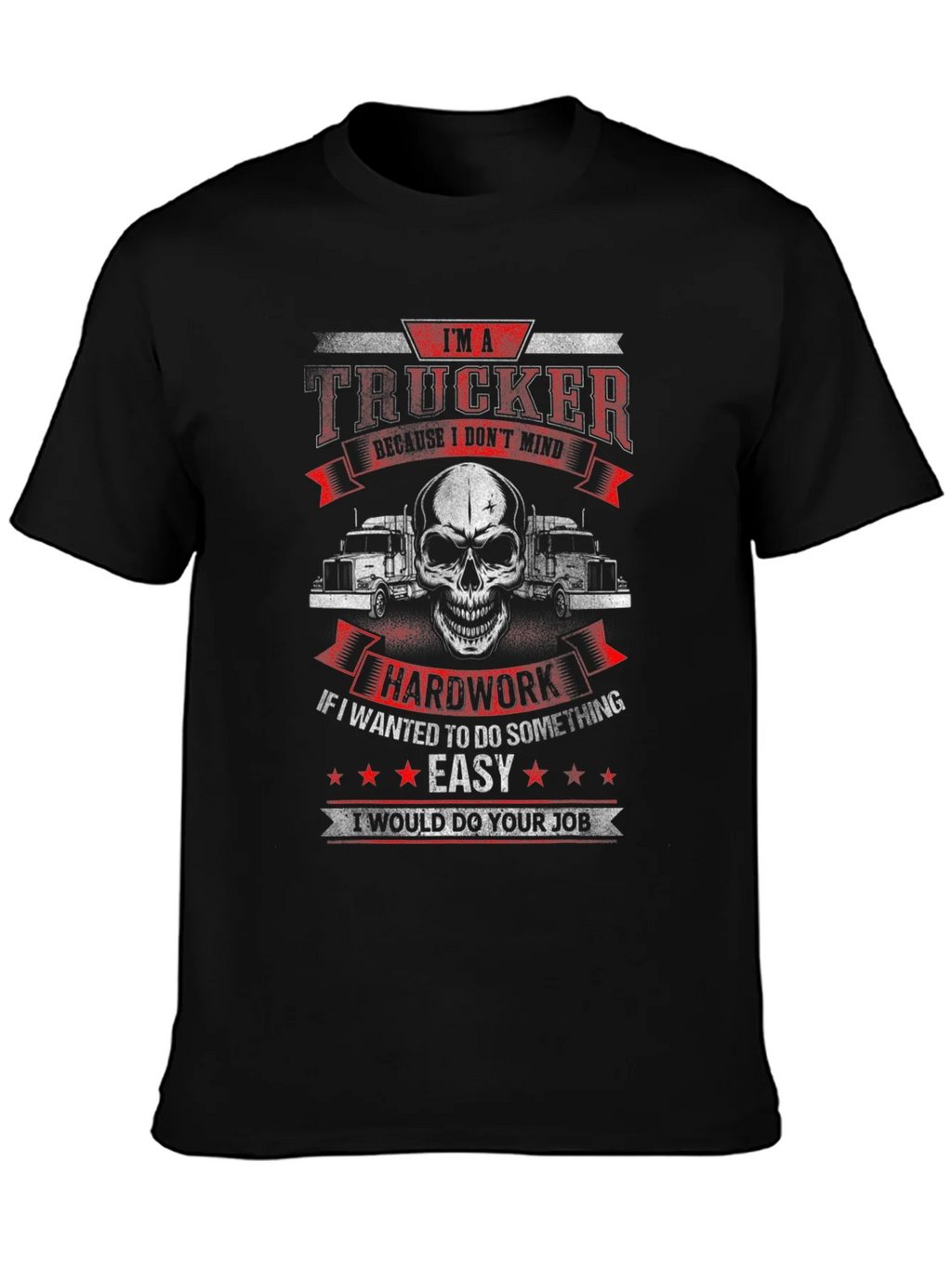 Trucker T-Shirt - Hard Work Dedication product image 3
