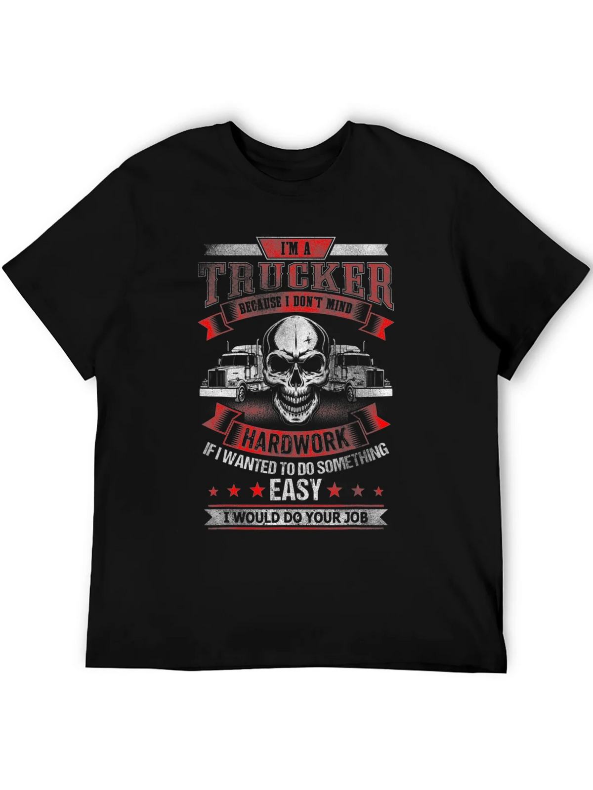 Trucker T-Shirt - Hard Work Dedication product image 5