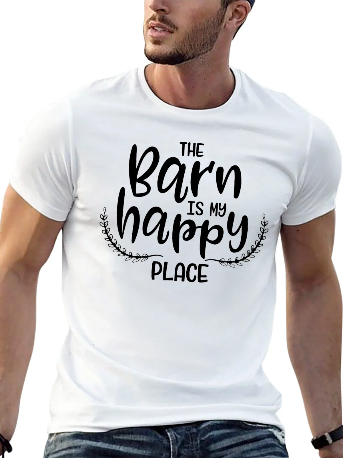 The Barn is My Happy Place T-Shirt product image 12