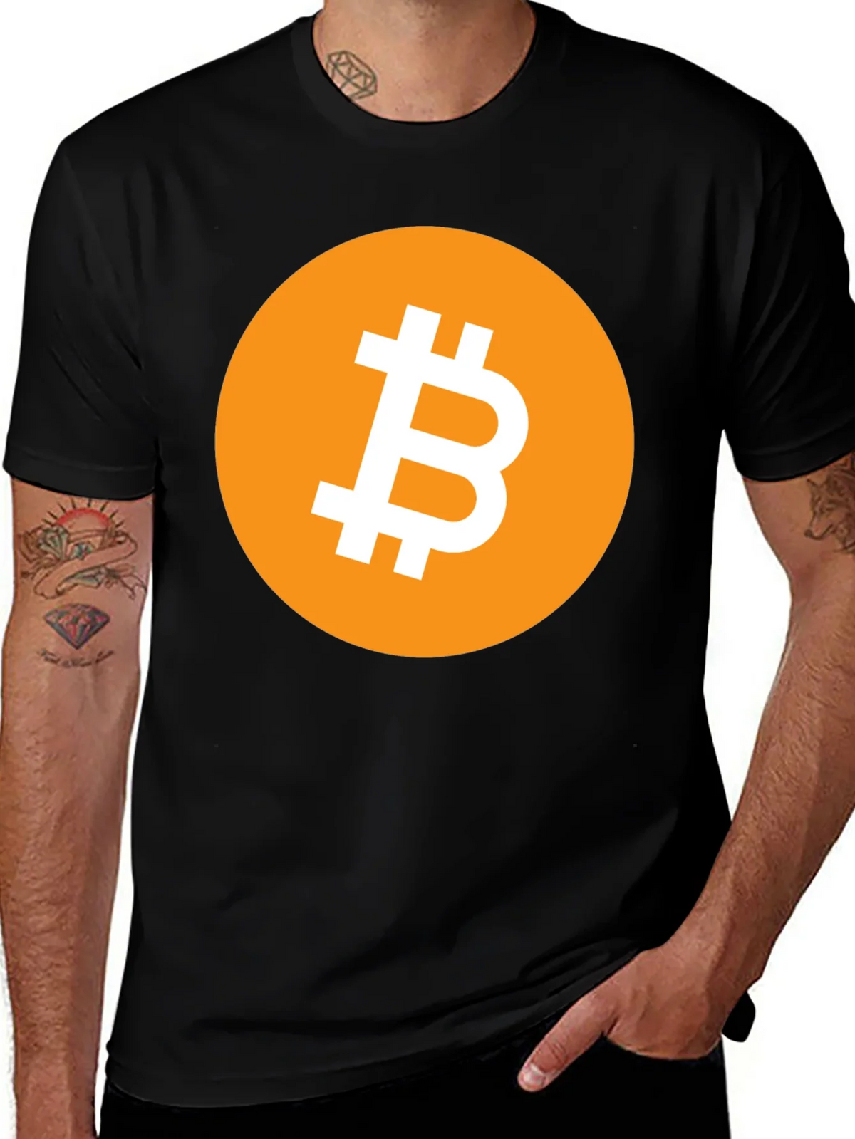 Bitcoin Logo T-Shirt - Cryptocurrency Style product image 1
