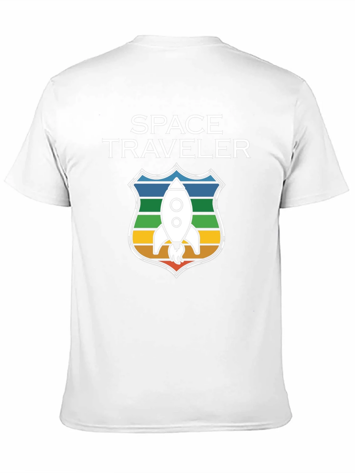 Space Traveler Graphic T-Shirt - Rocket Design product image 9
