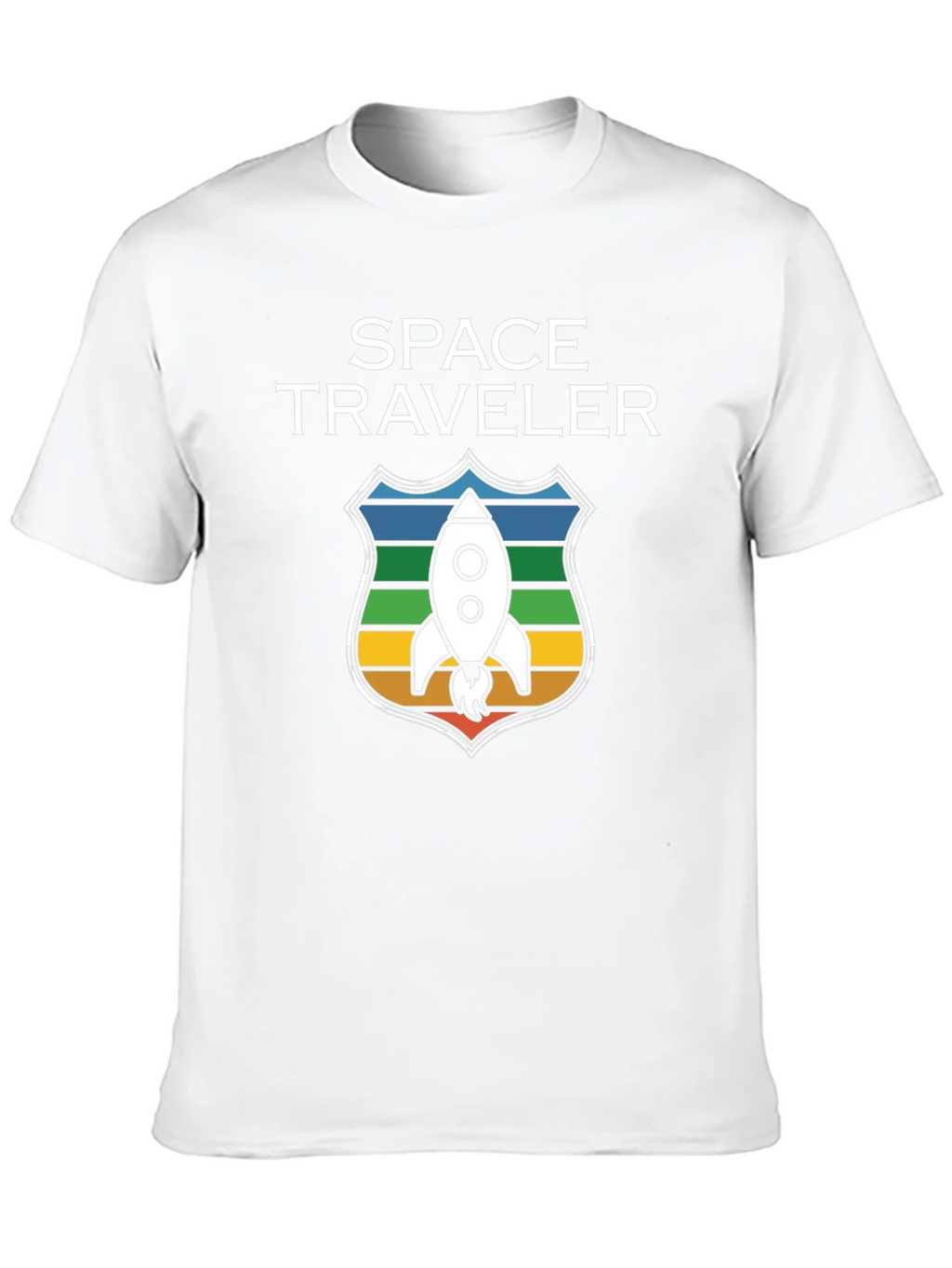 Space Traveler Graphic T-Shirt - Rocket Design product image 8