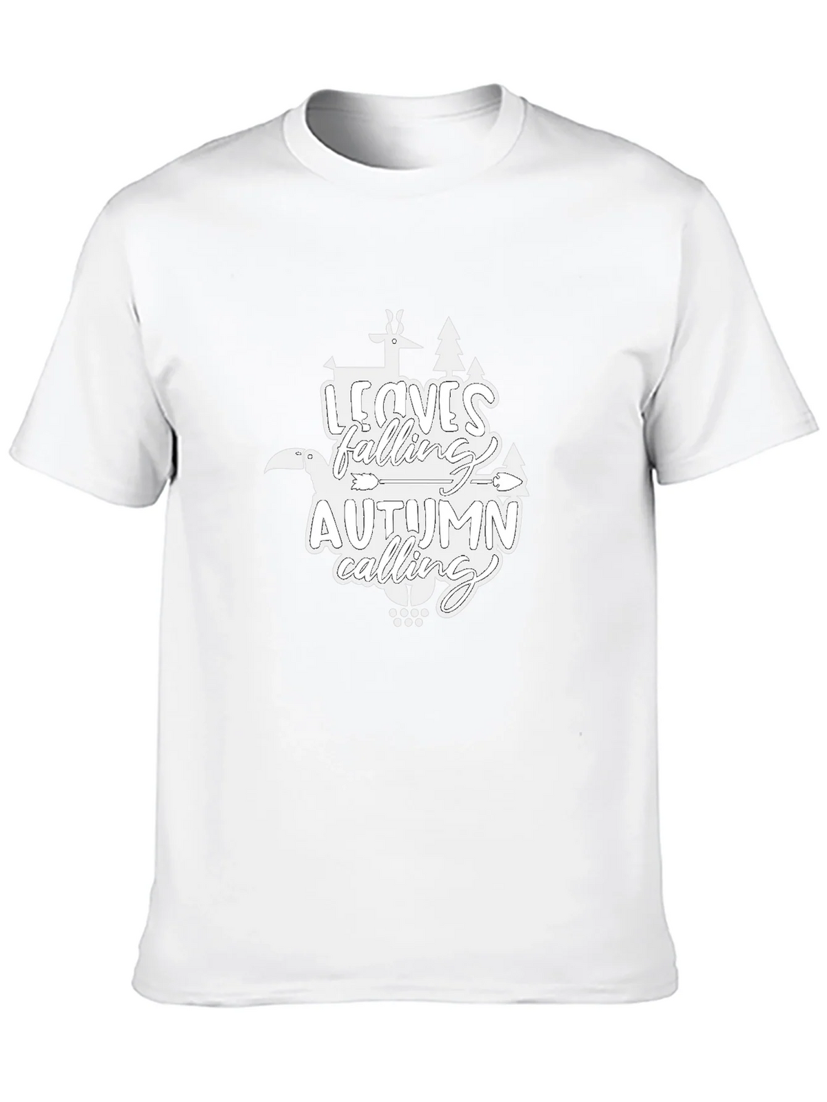 Autumn Calling Graphic T-Shirt - Black product image 9