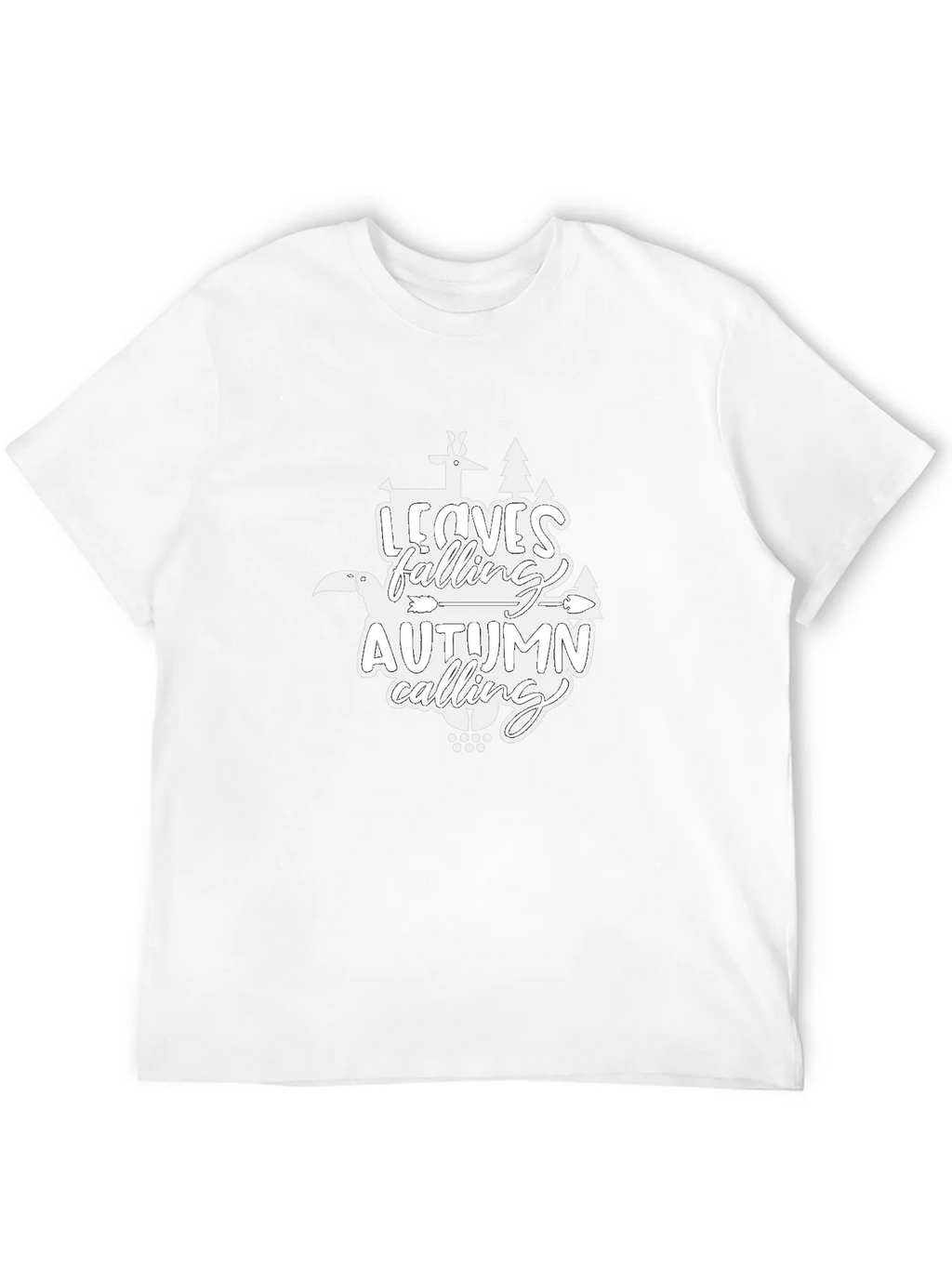 Autumn Calling Graphic T-Shirt - Black product image 10
