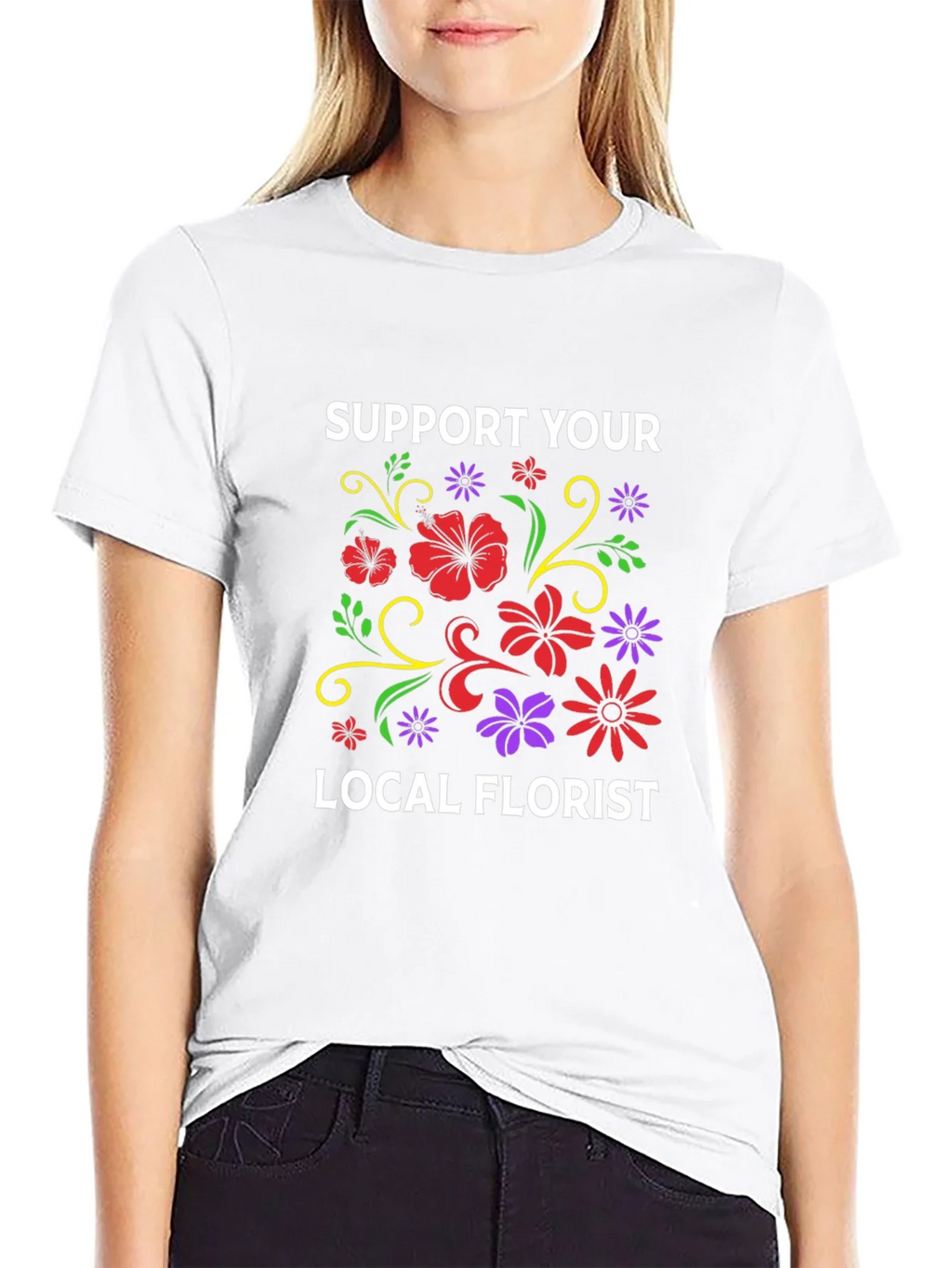 Support Your Local Florist T-Shirt product image 8