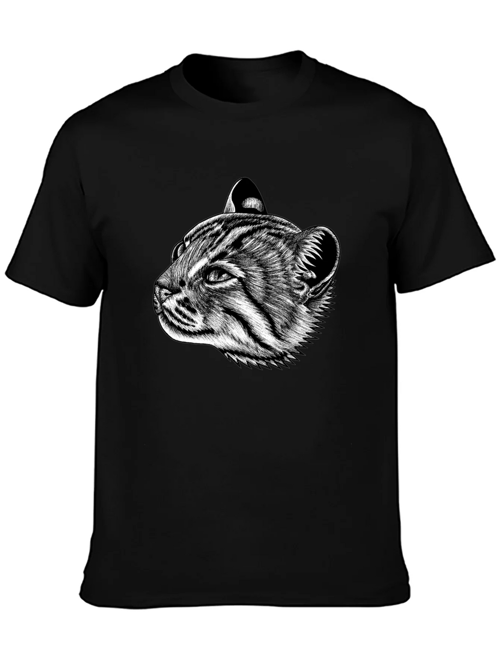 Cat Portrait Graphic T-Shirt product image 3