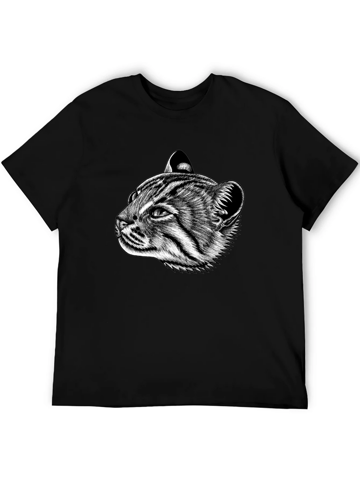 Cat Portrait Graphic T-Shirt product image 5