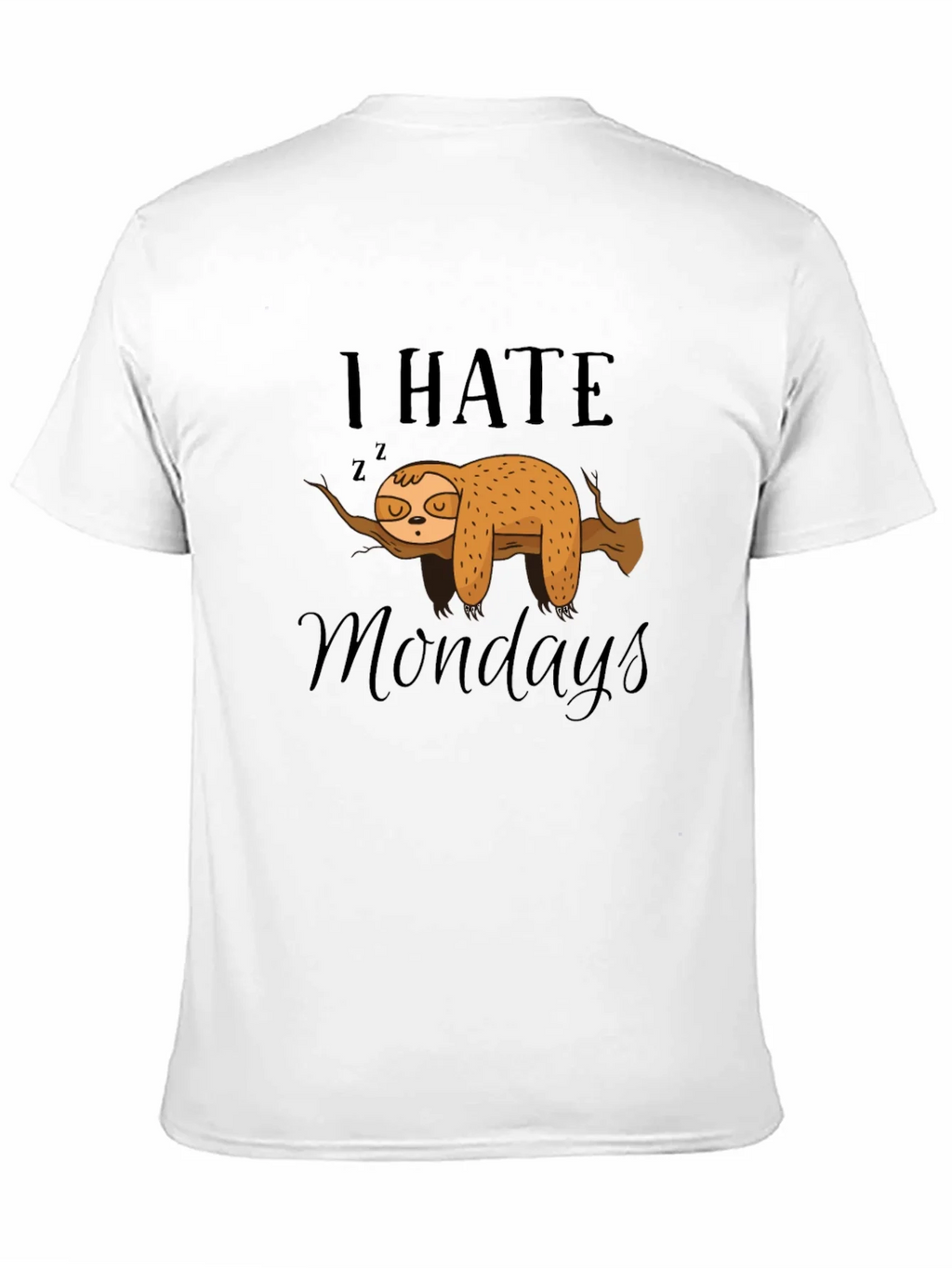 I Hate Mondays Sloth T-Shirt product image 10