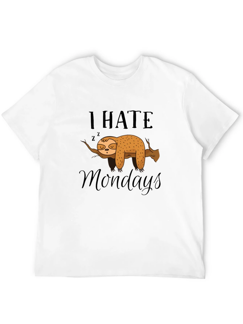 I Hate Mondays Sloth T-Shirt product image 11