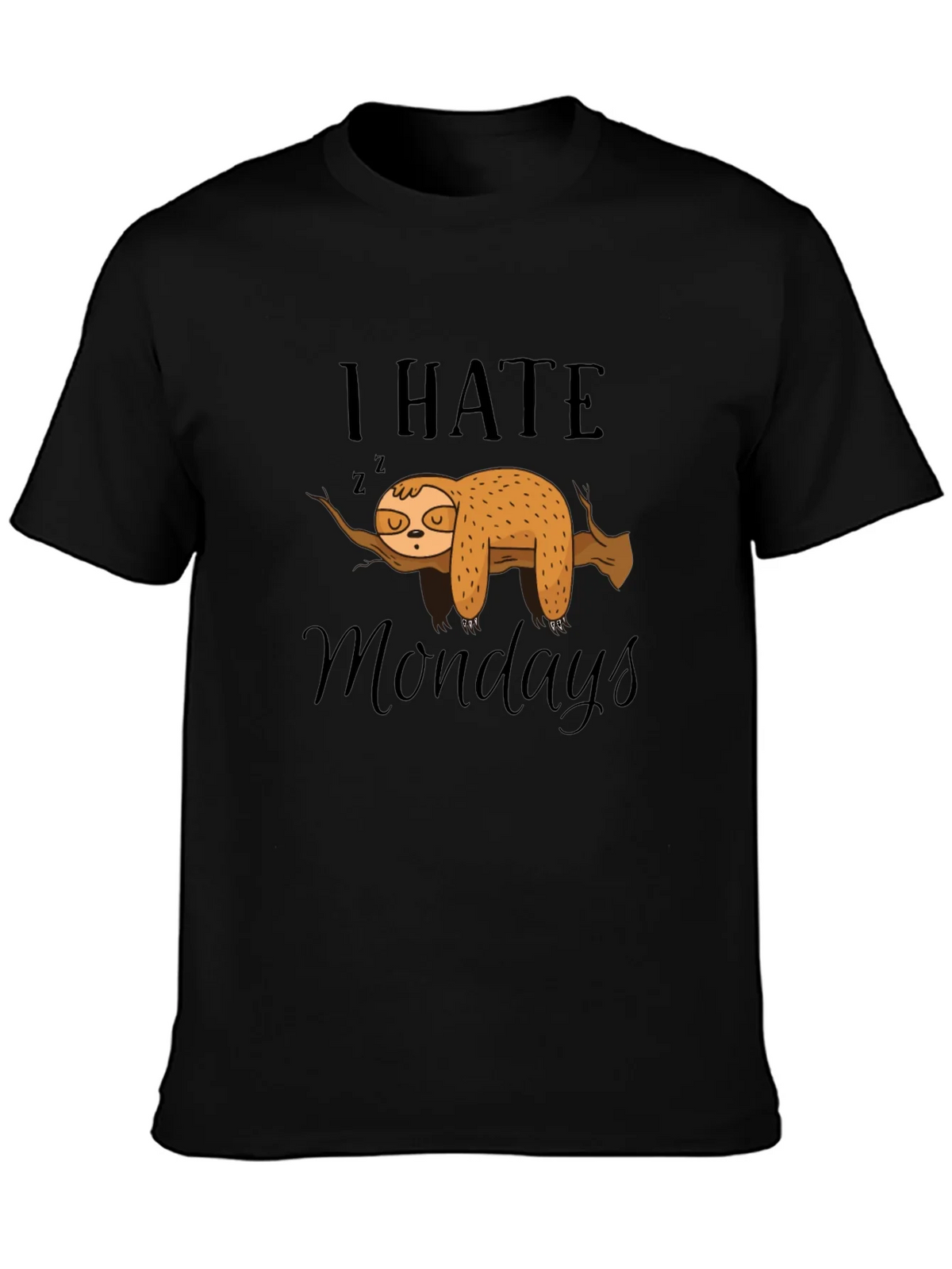 I Hate Mondays Sloth T-Shirt product image 3