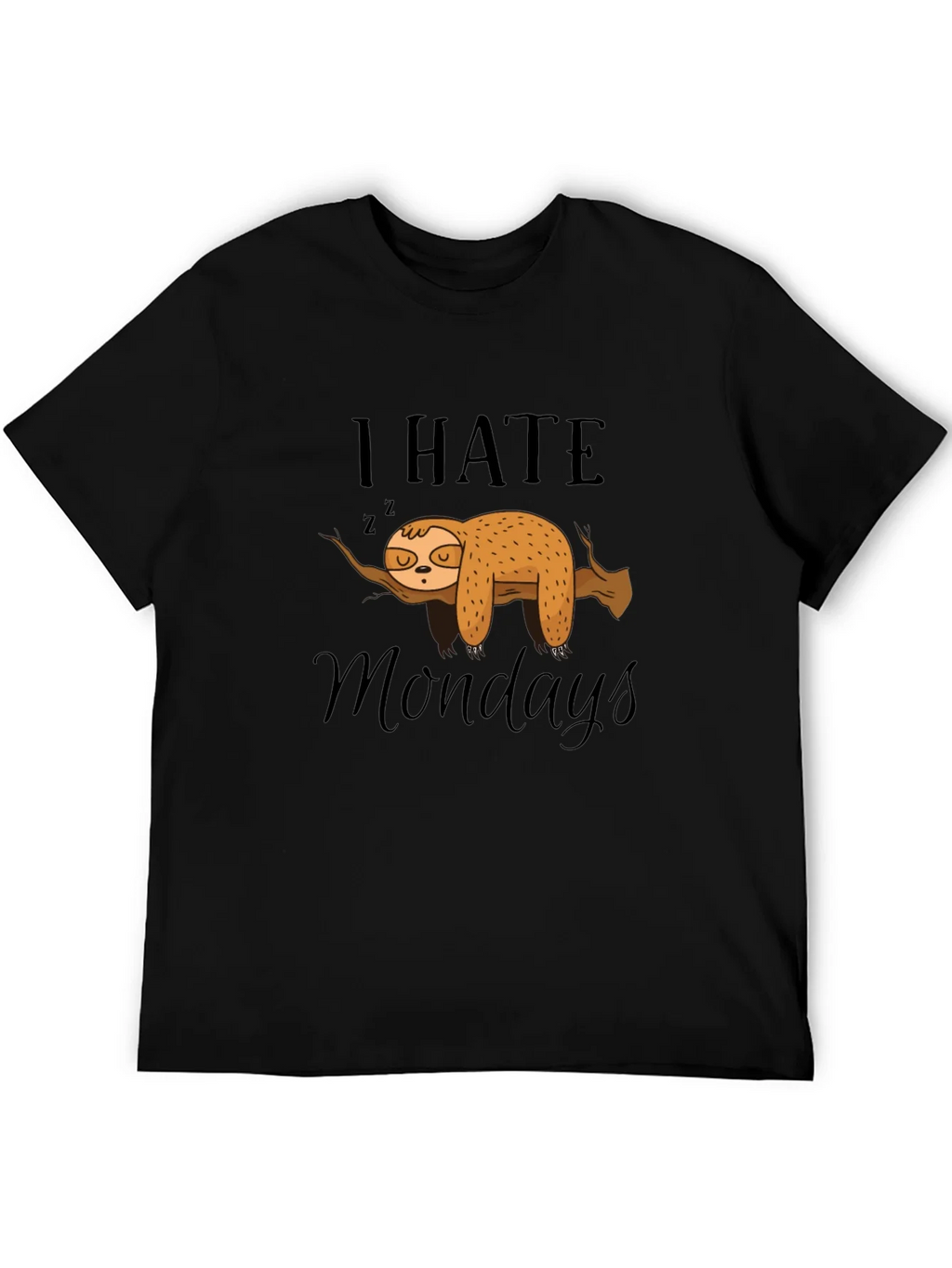 I Hate Mondays Sloth T-Shirt product image 5