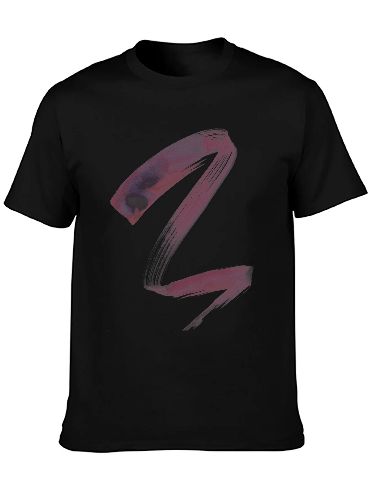 Abstract Art Black T-Shirt - Modern Casual Tee product image 3