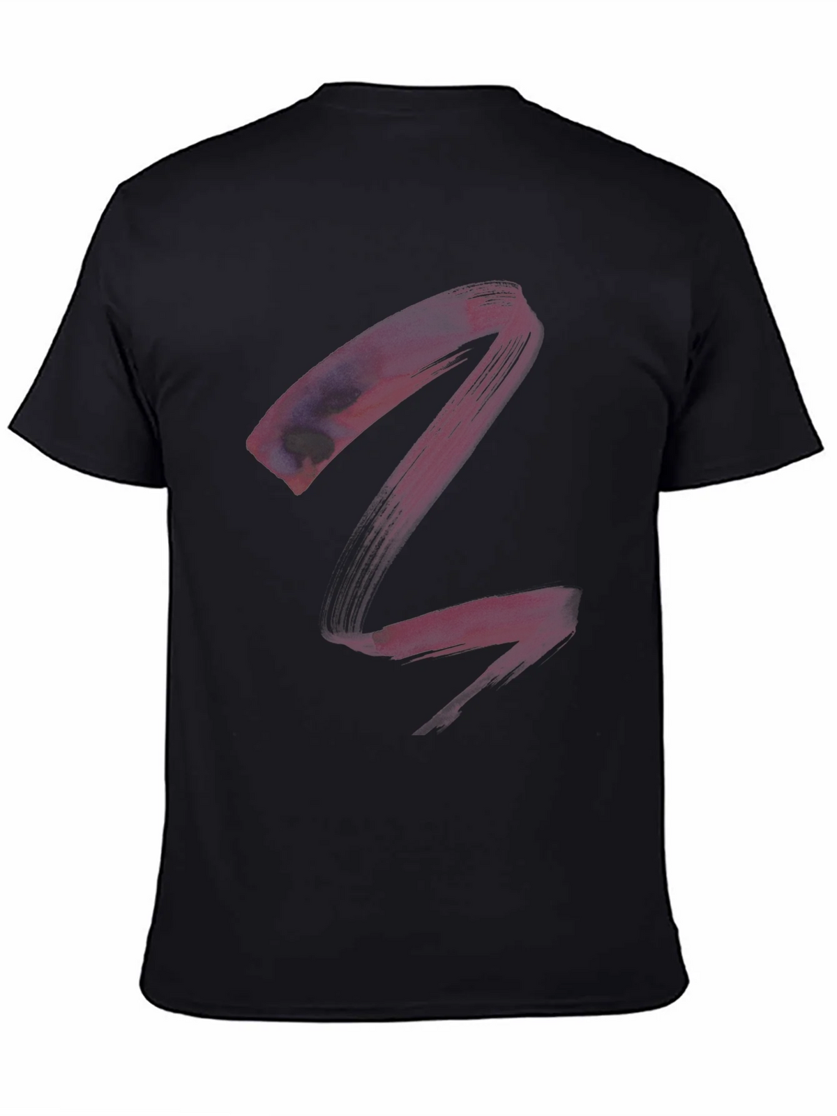 Abstract Art Black T-Shirt - Modern Casual Tee product image 4