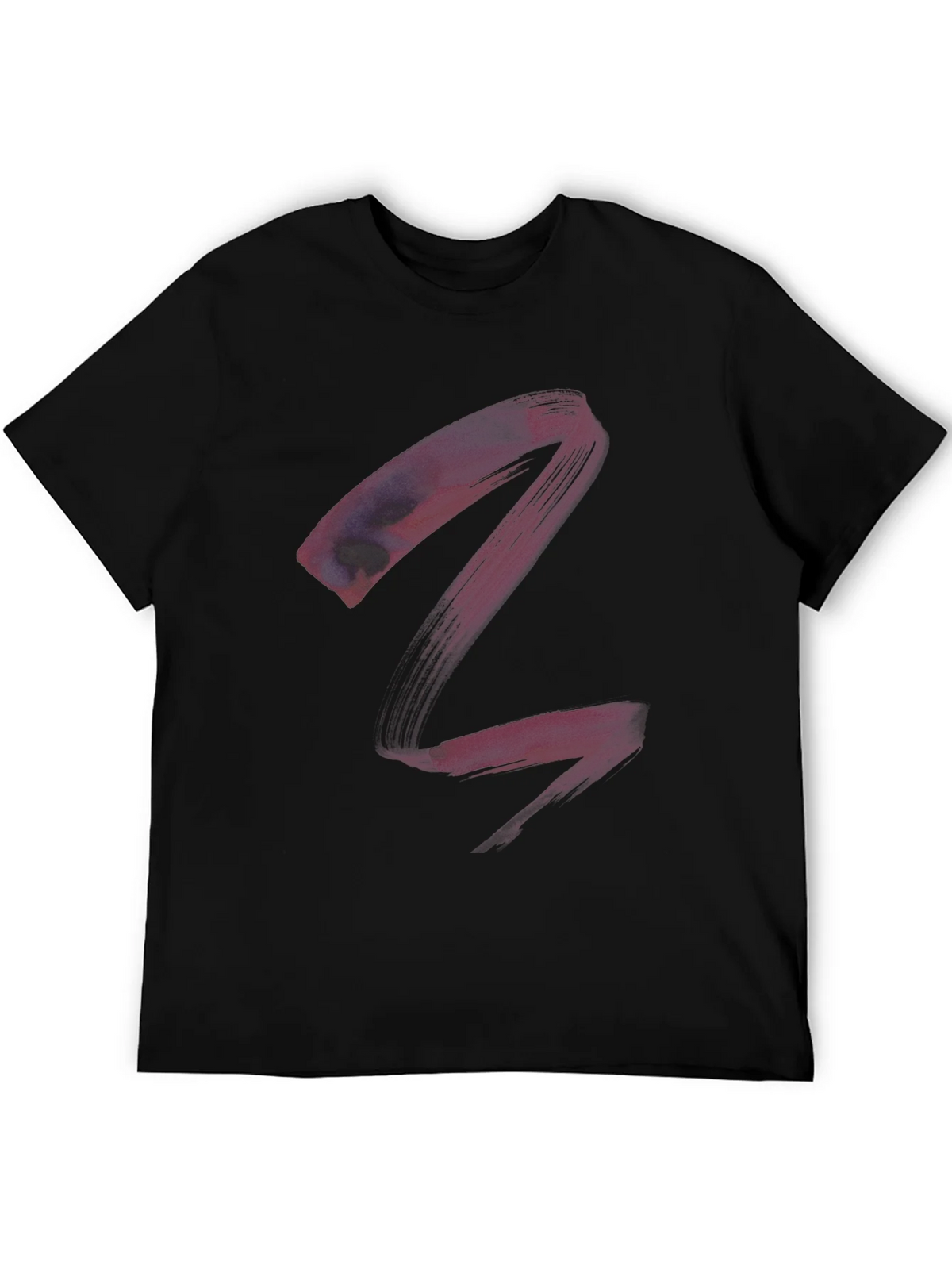 Abstract Art Black T-Shirt - Modern Casual Tee product image 5